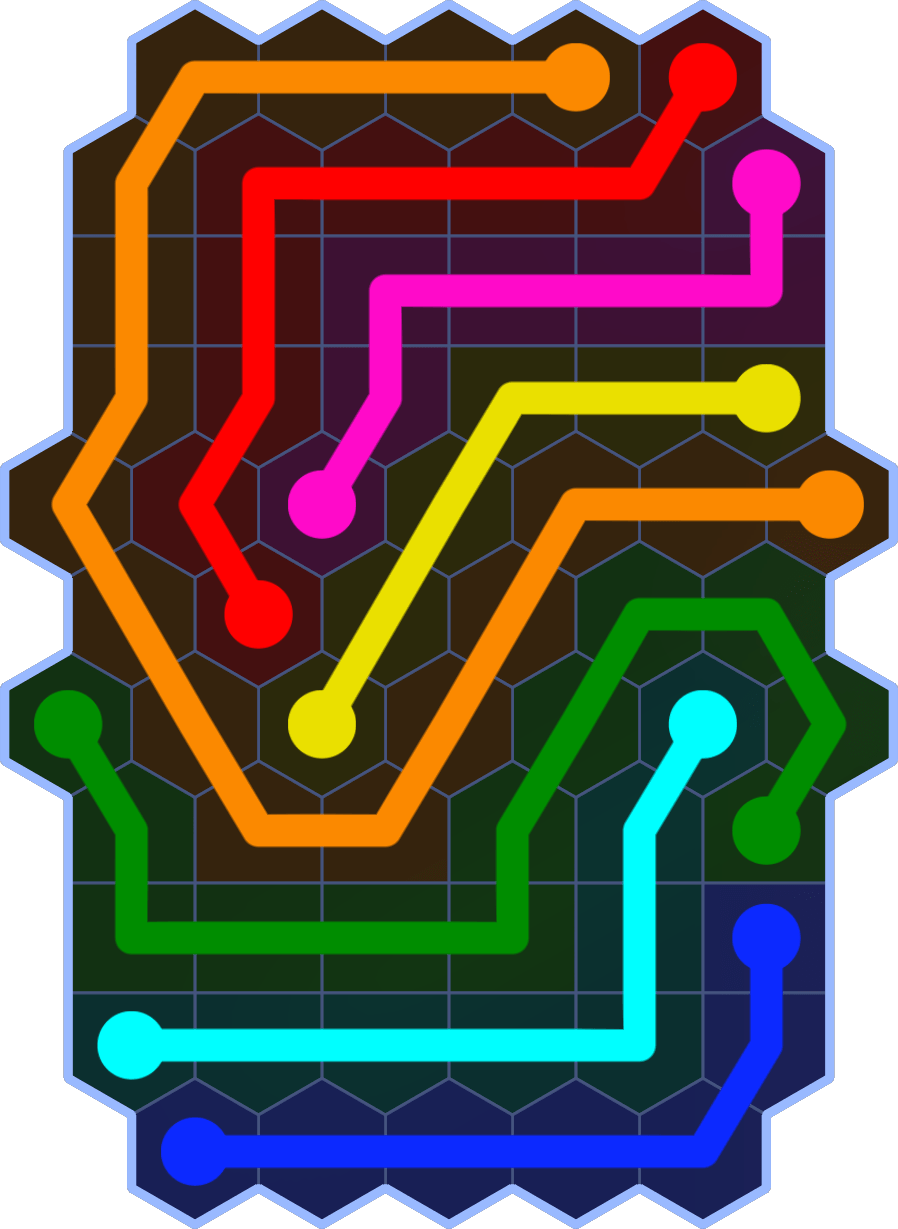 Flow Free 2059 Solution