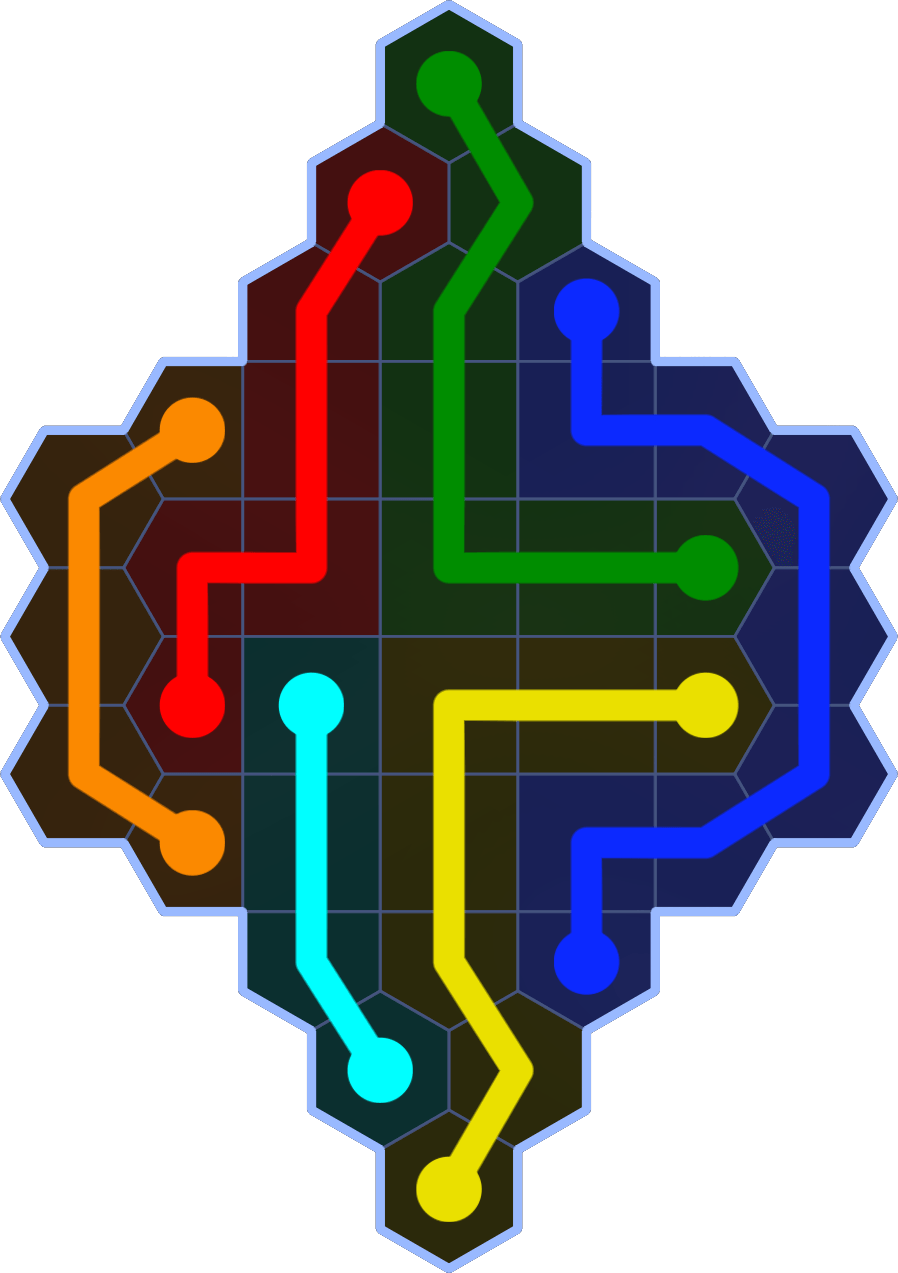 Flow Free 2077 Solution