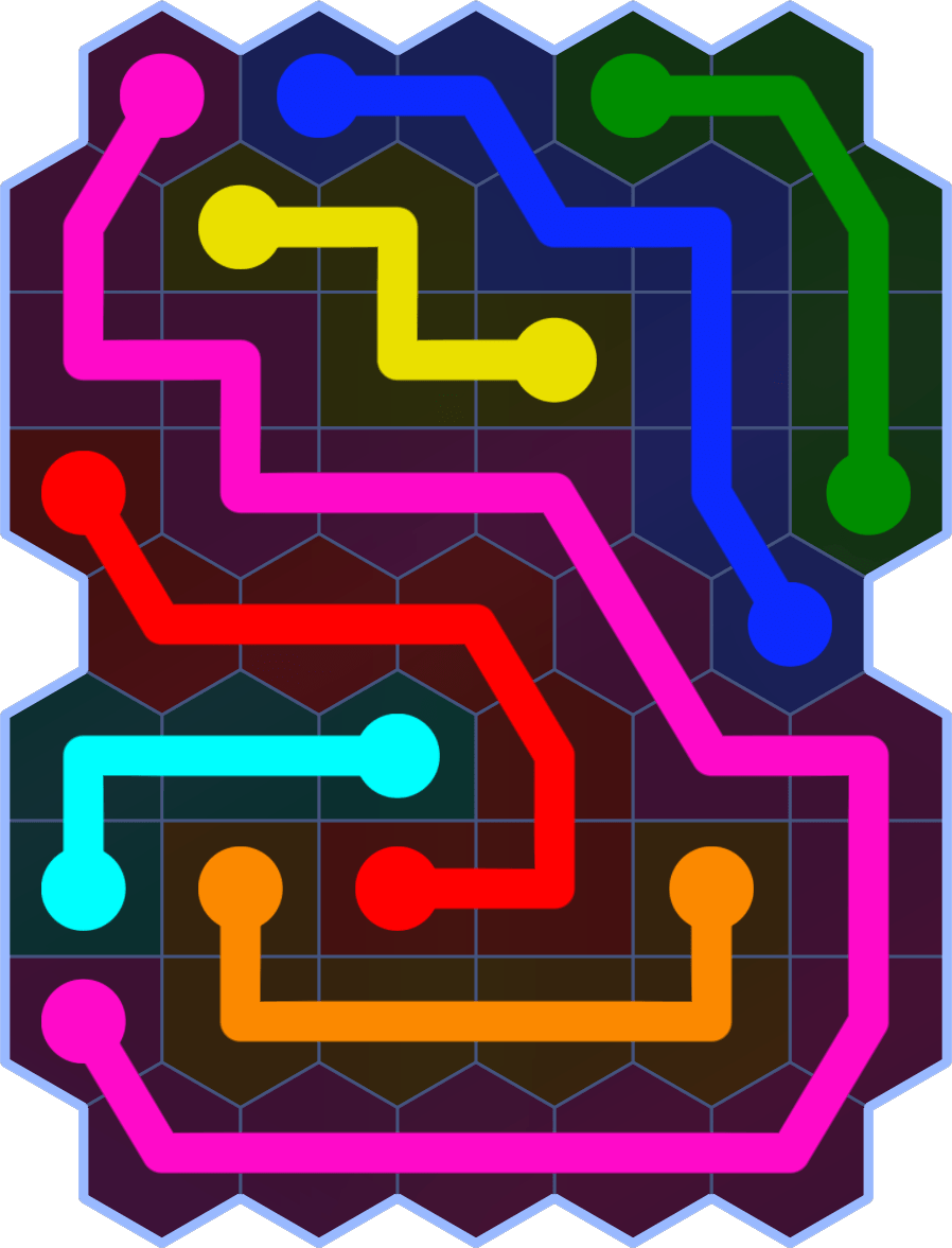 Flow Free 1969 Solution