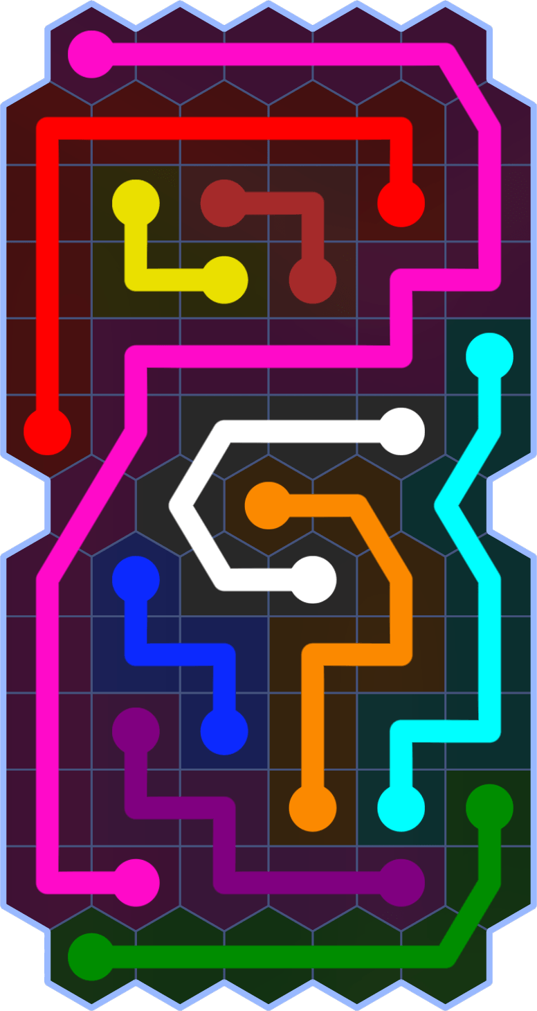 Flow Free 1972 Solution