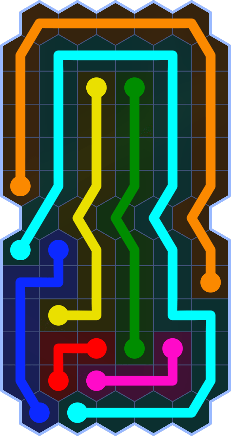 Flow Free 1973 Solution
