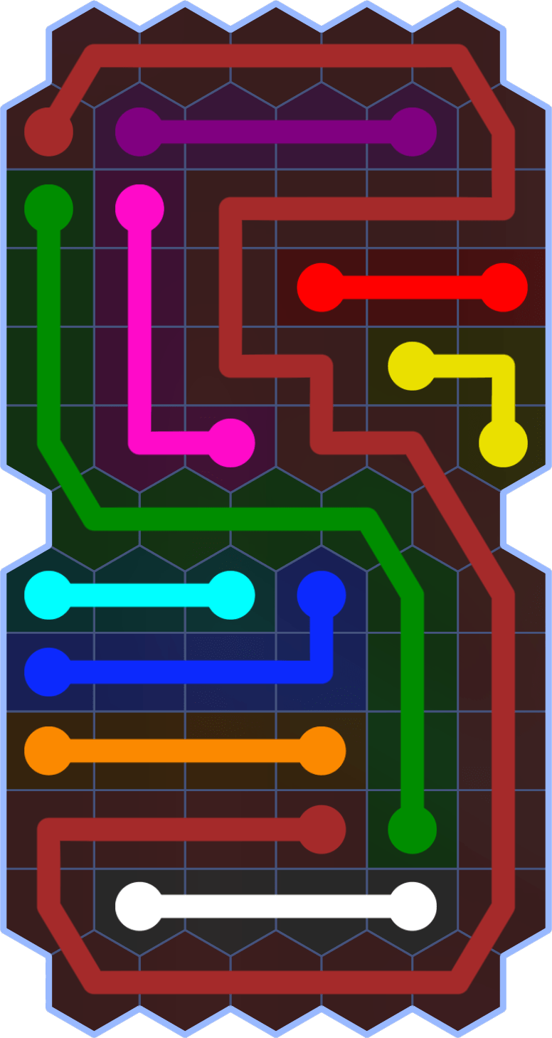 Flow Free 1975 Solution
