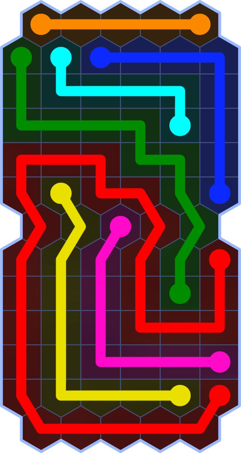 Flow Free 1978 Solution
