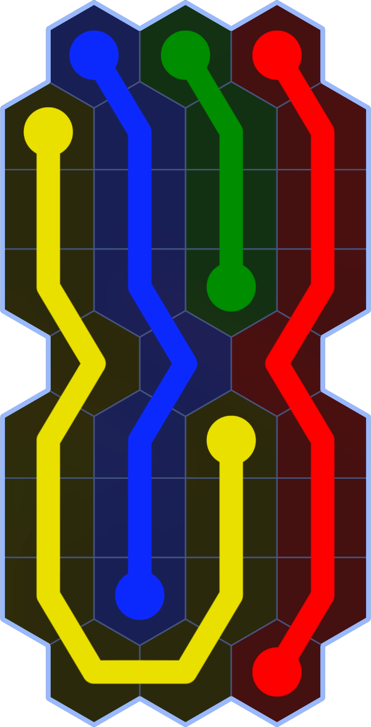 Flow Free 1953 Solution