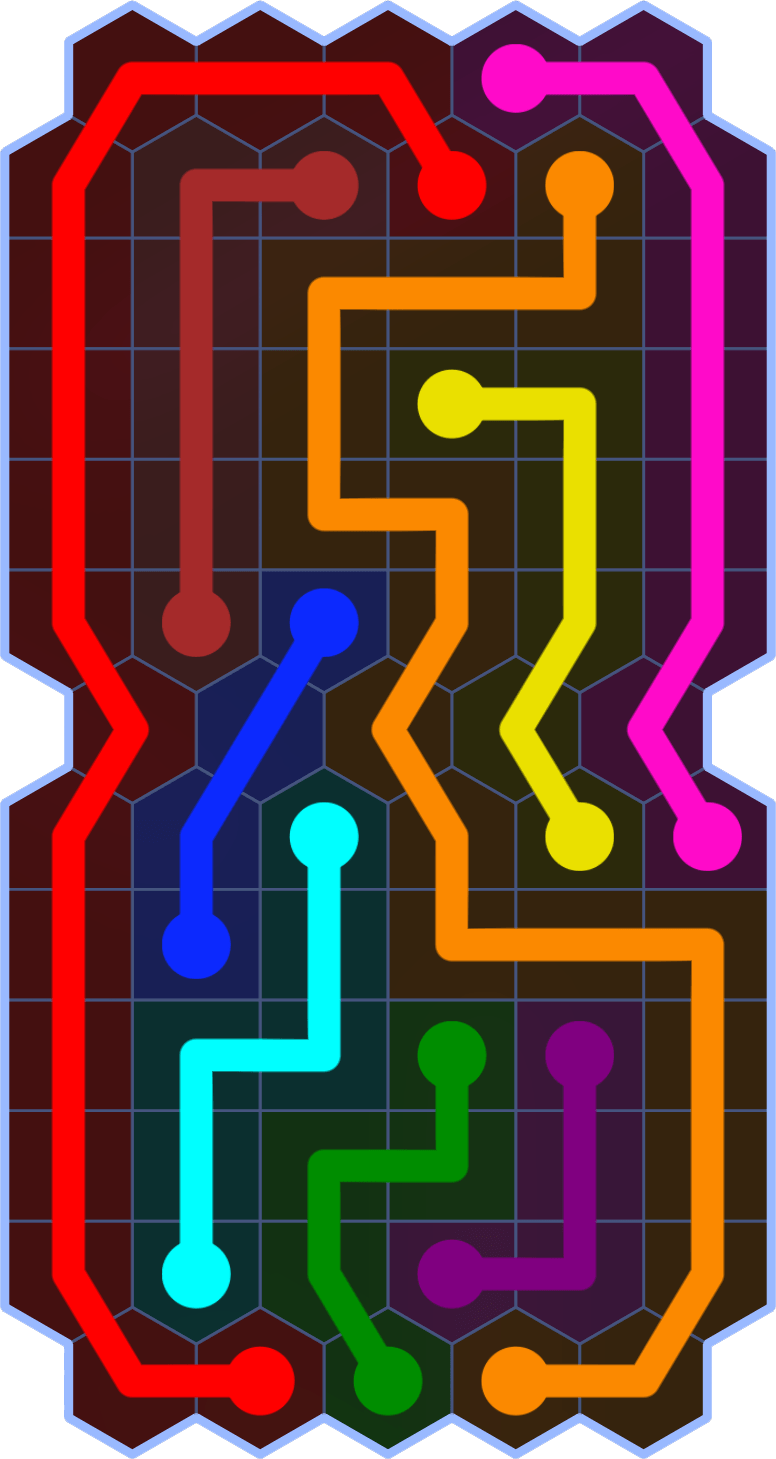 Flow Free 1980 Solution