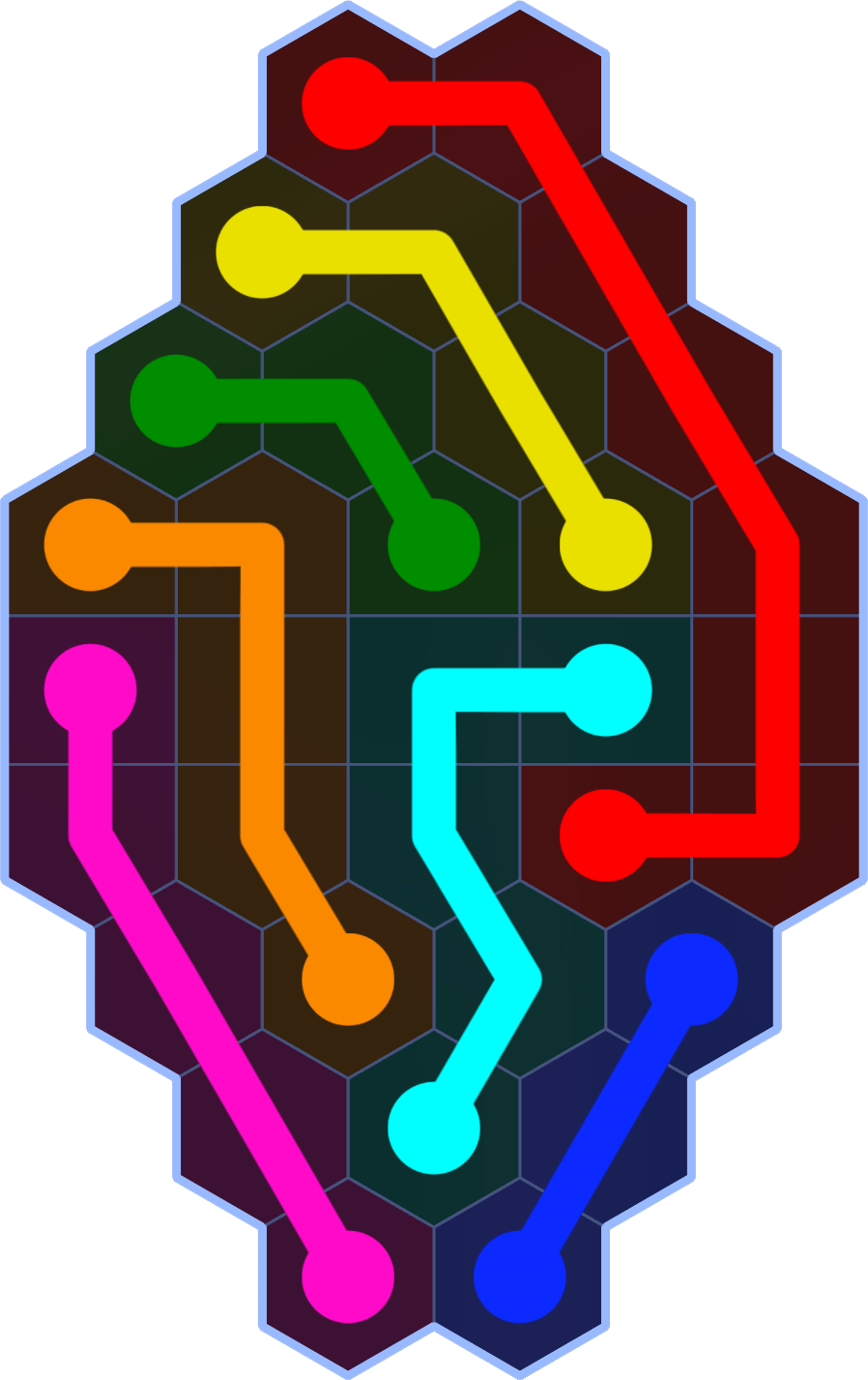 Flow Free 1981 Solution