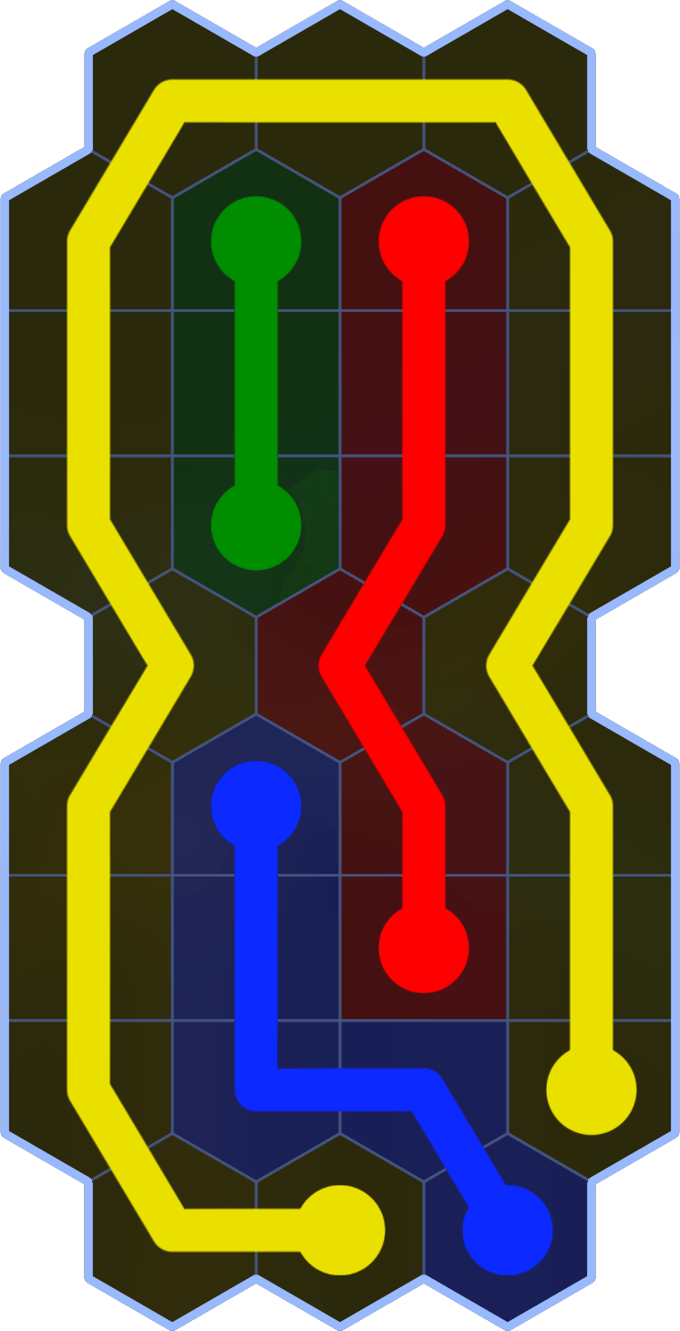 Flow Free 1957 Solution