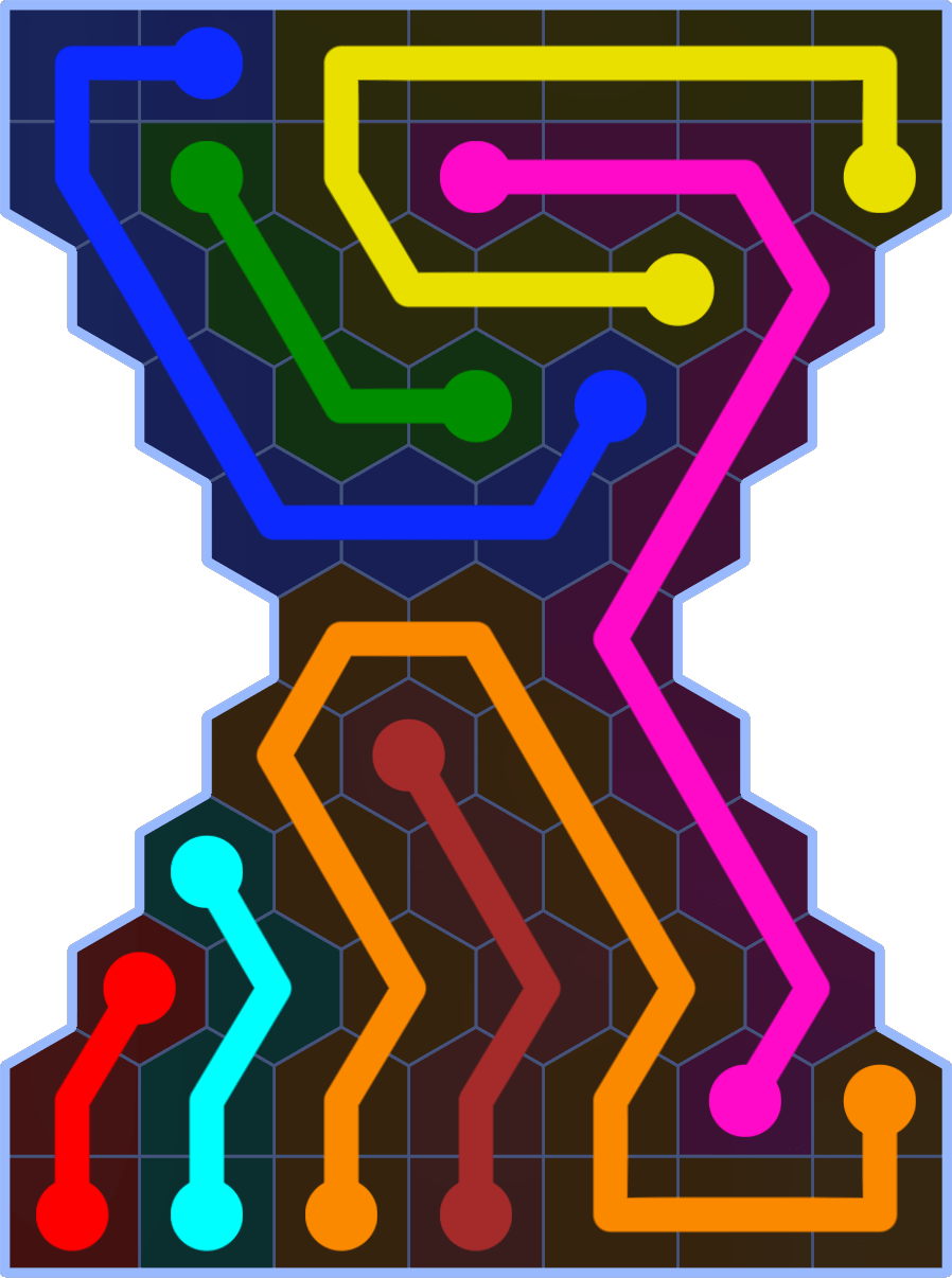 Flow Free 2028 Solution