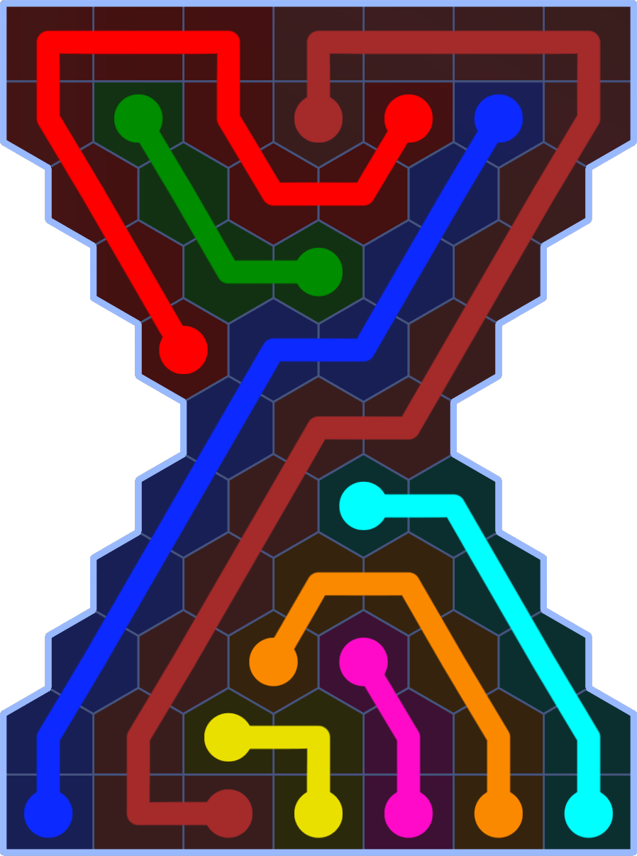 Flow Free 2029 Solution