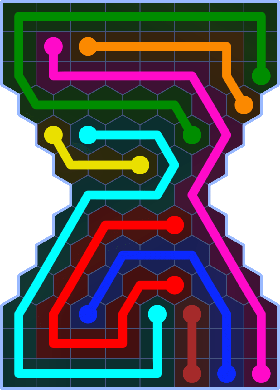 Flow Free 2031 Solution