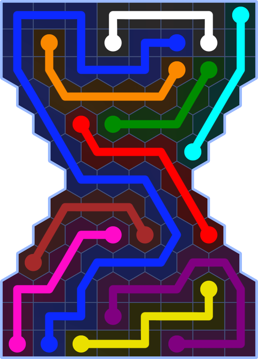 Flow Free 2034 Solution