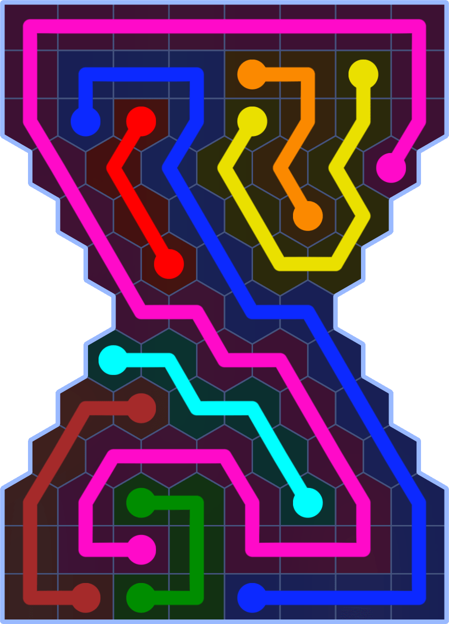 Flow Free 2039 Solution