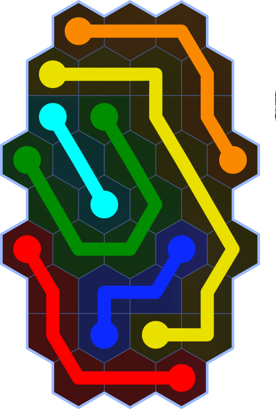 Flow Free 2042 Solution