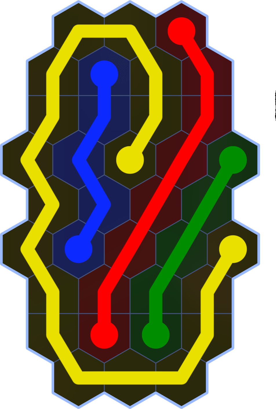 Flow Free 2043 Solution