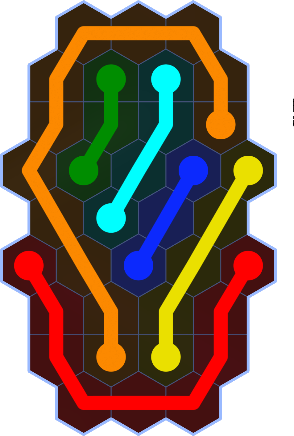Flow Free 2046 Solution