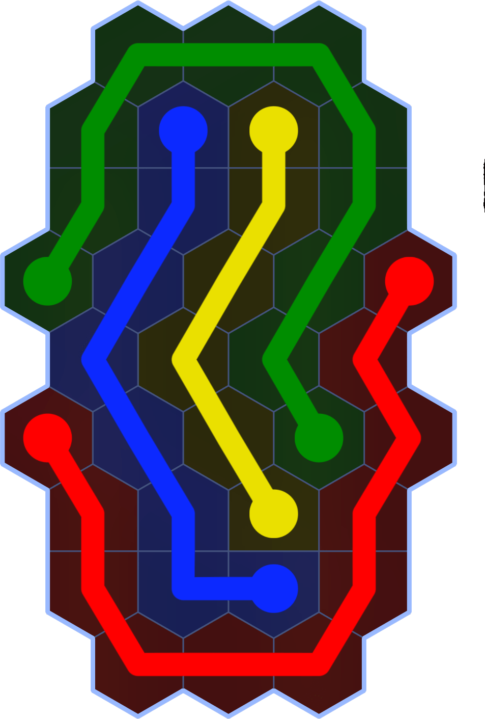 Flow Free 2048 Solution