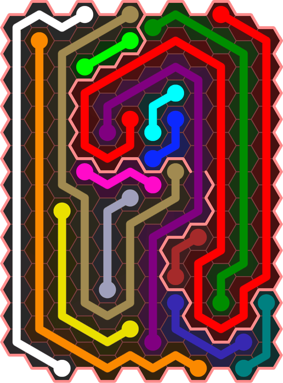 Flow Free 5504 Solution