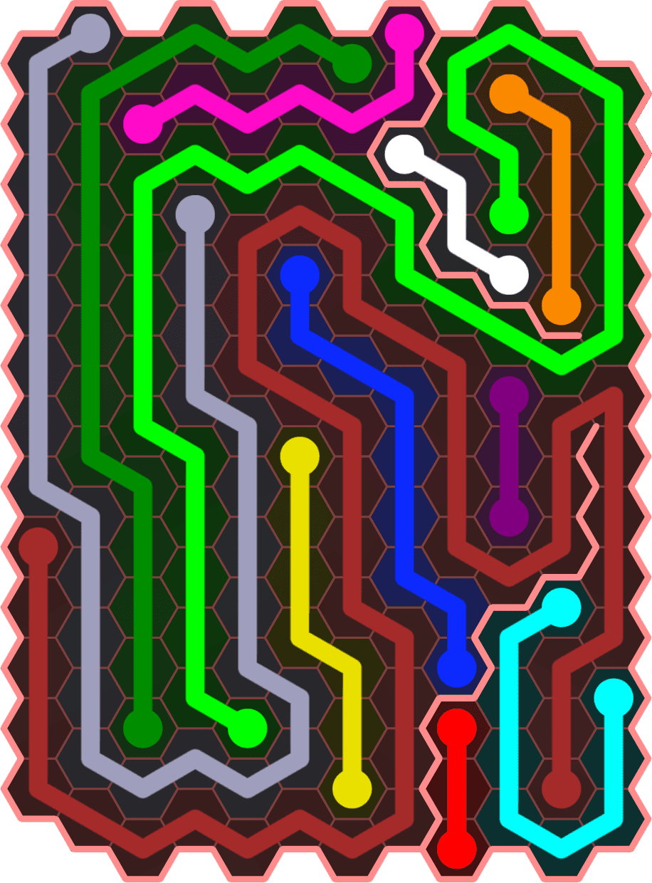 Flow Free 5508 Solution