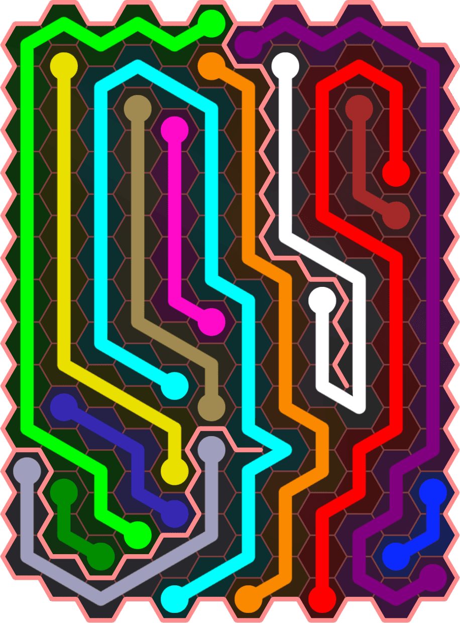 Flow Free 5514 Solution