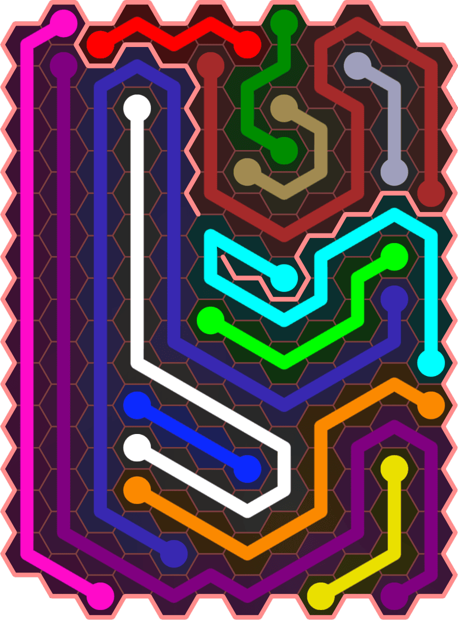 Flow Free 5518 Solution