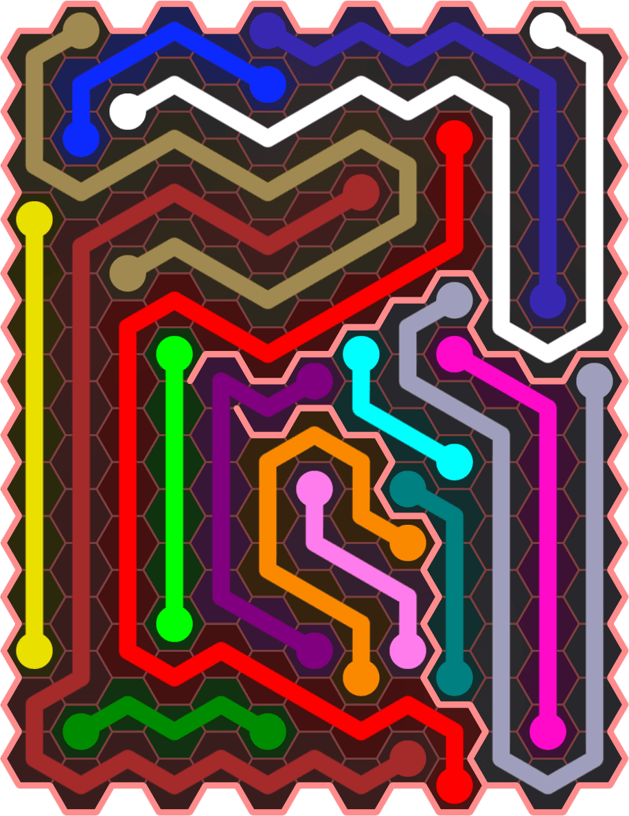 Flow Free 5537 Solution