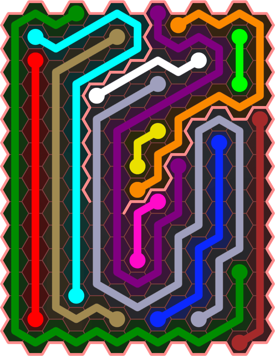 Flow Free 5538 Solution