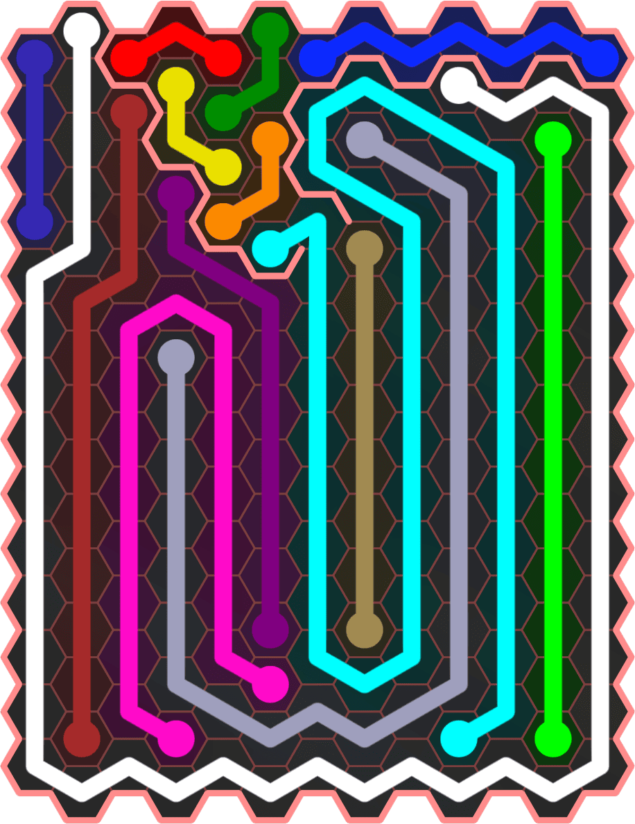 Flow Free 5539 Solution