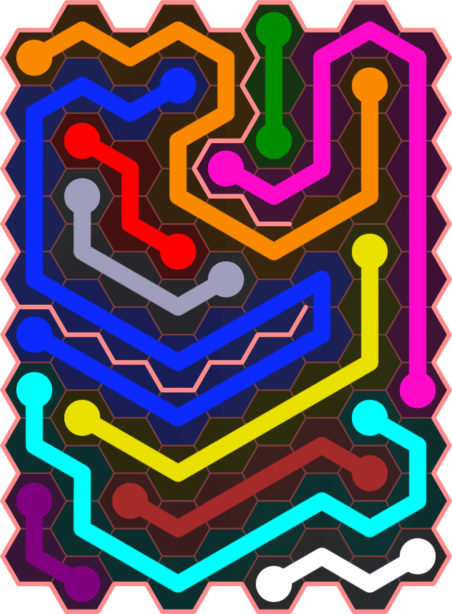 Flow Free 5414 Solution