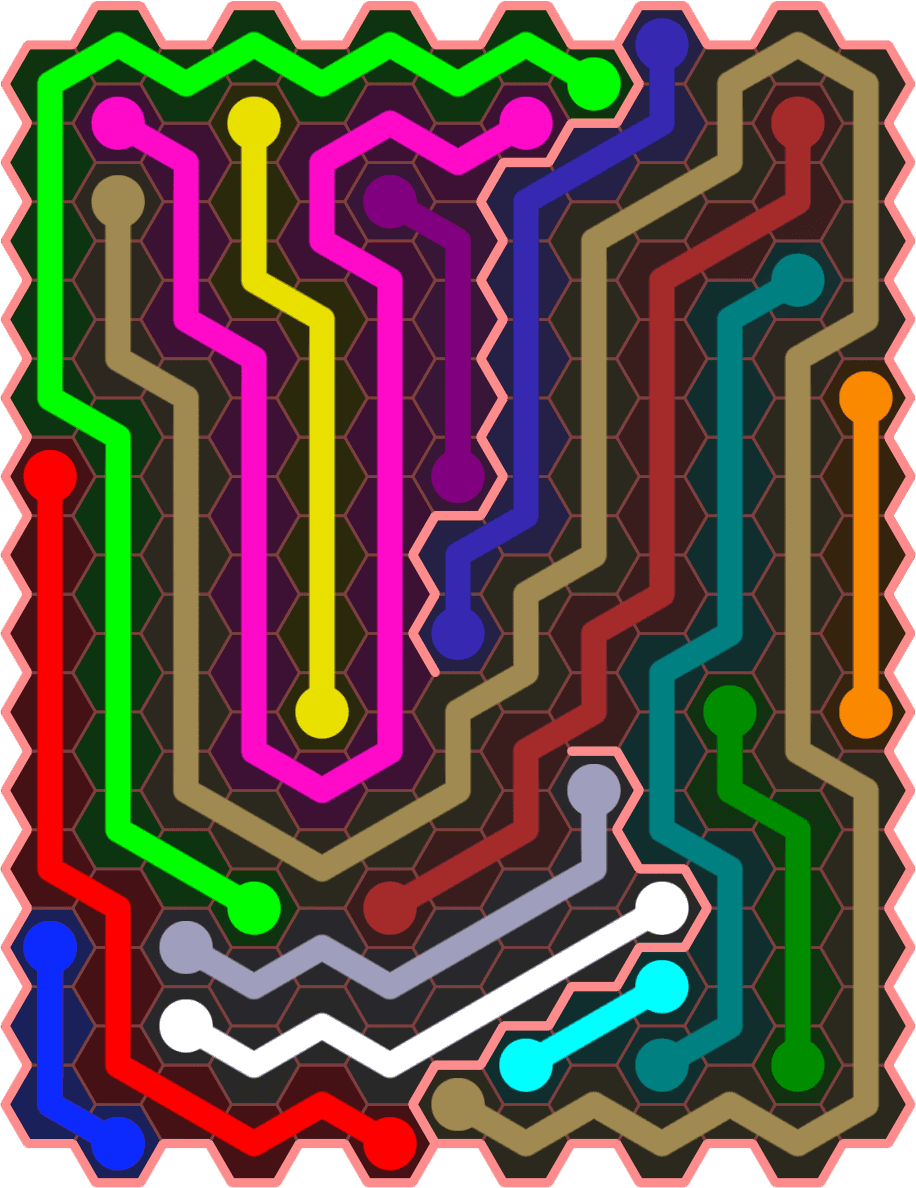 Flow Free 5546 Solution