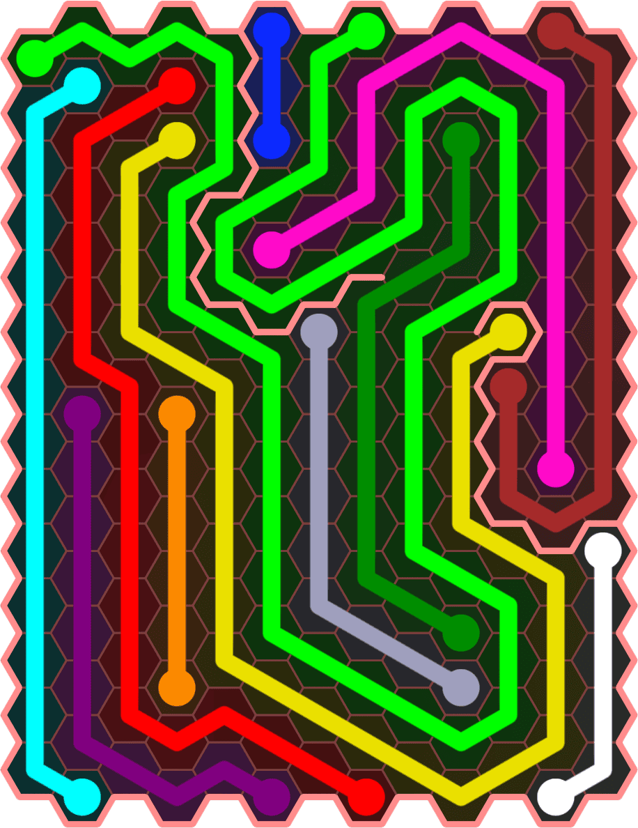 Flow Free 5548 Solution