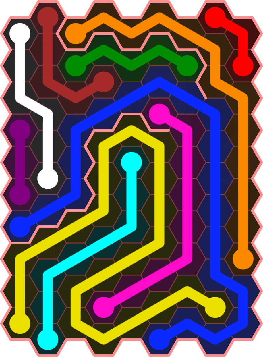 Flow Free 5422 Solution