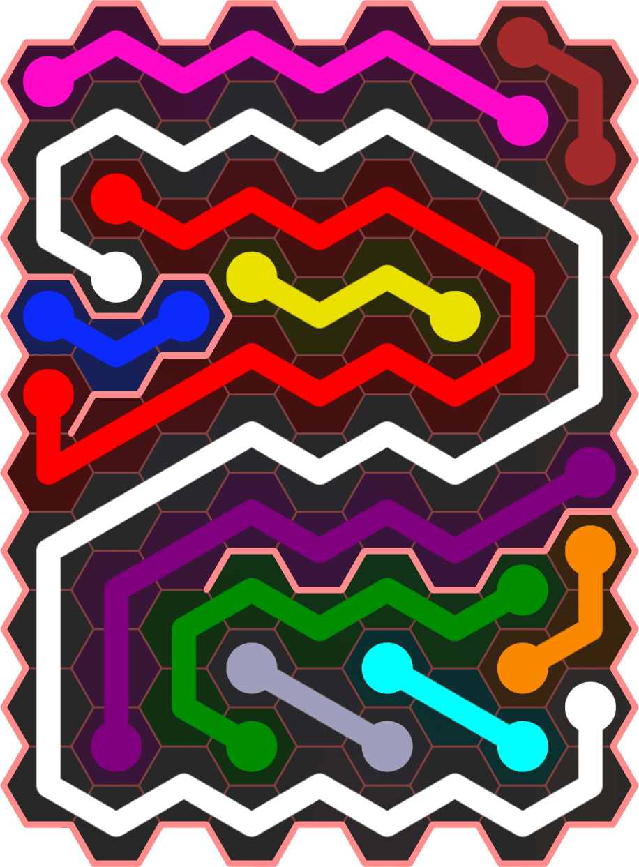 Flow Free 5424 Solution