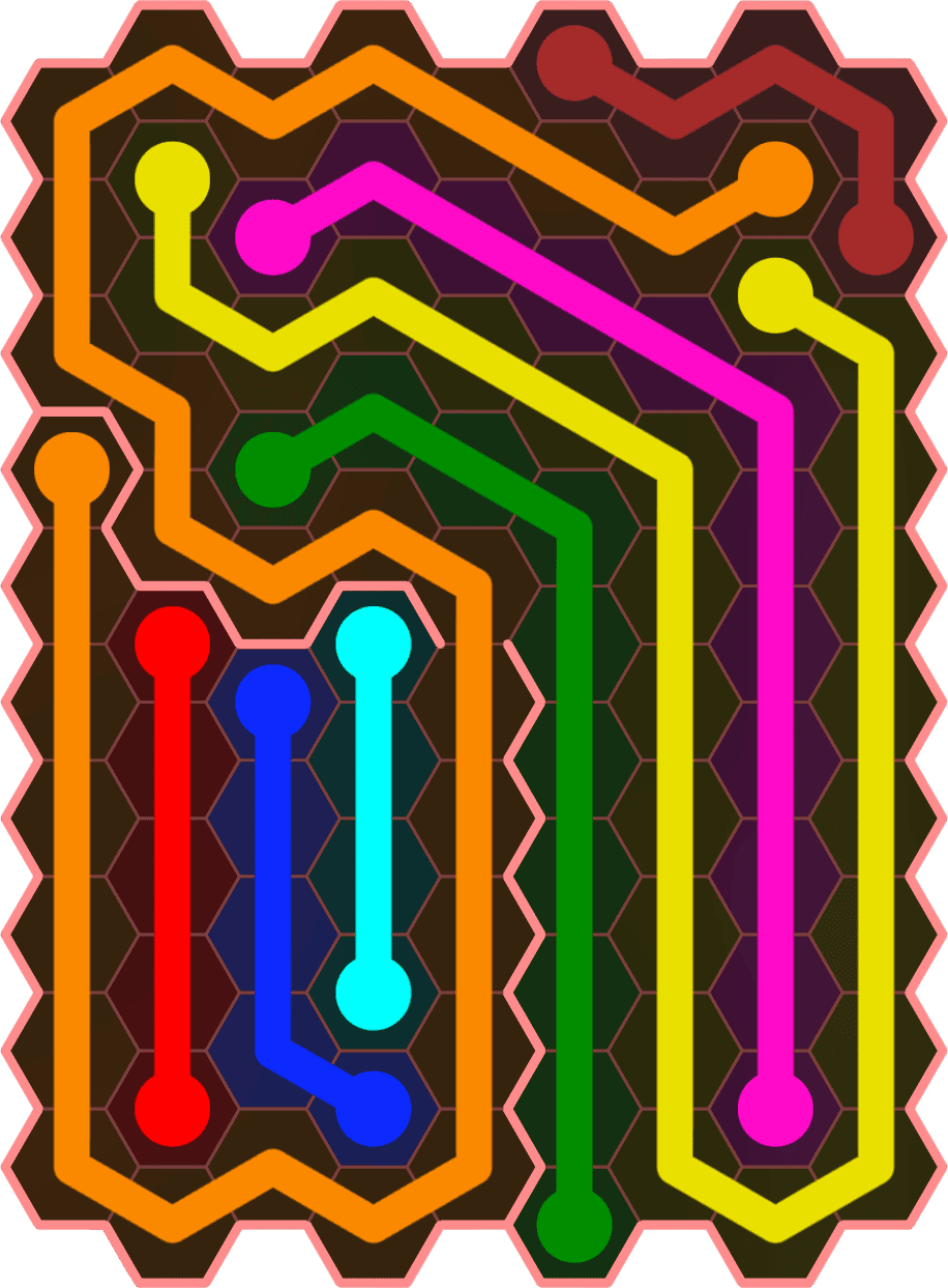 Flow Free 5429 Solution