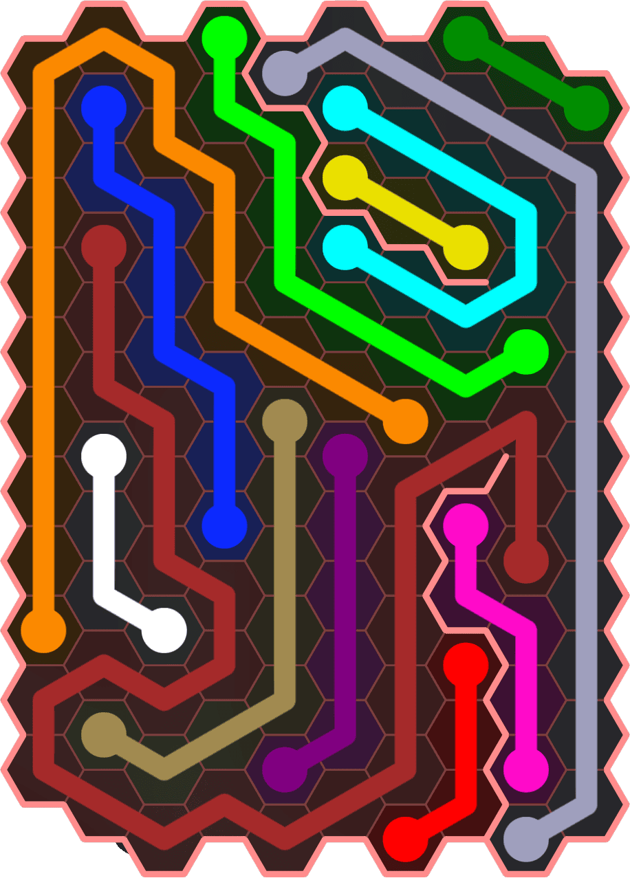 Flow Free 5434 Solution