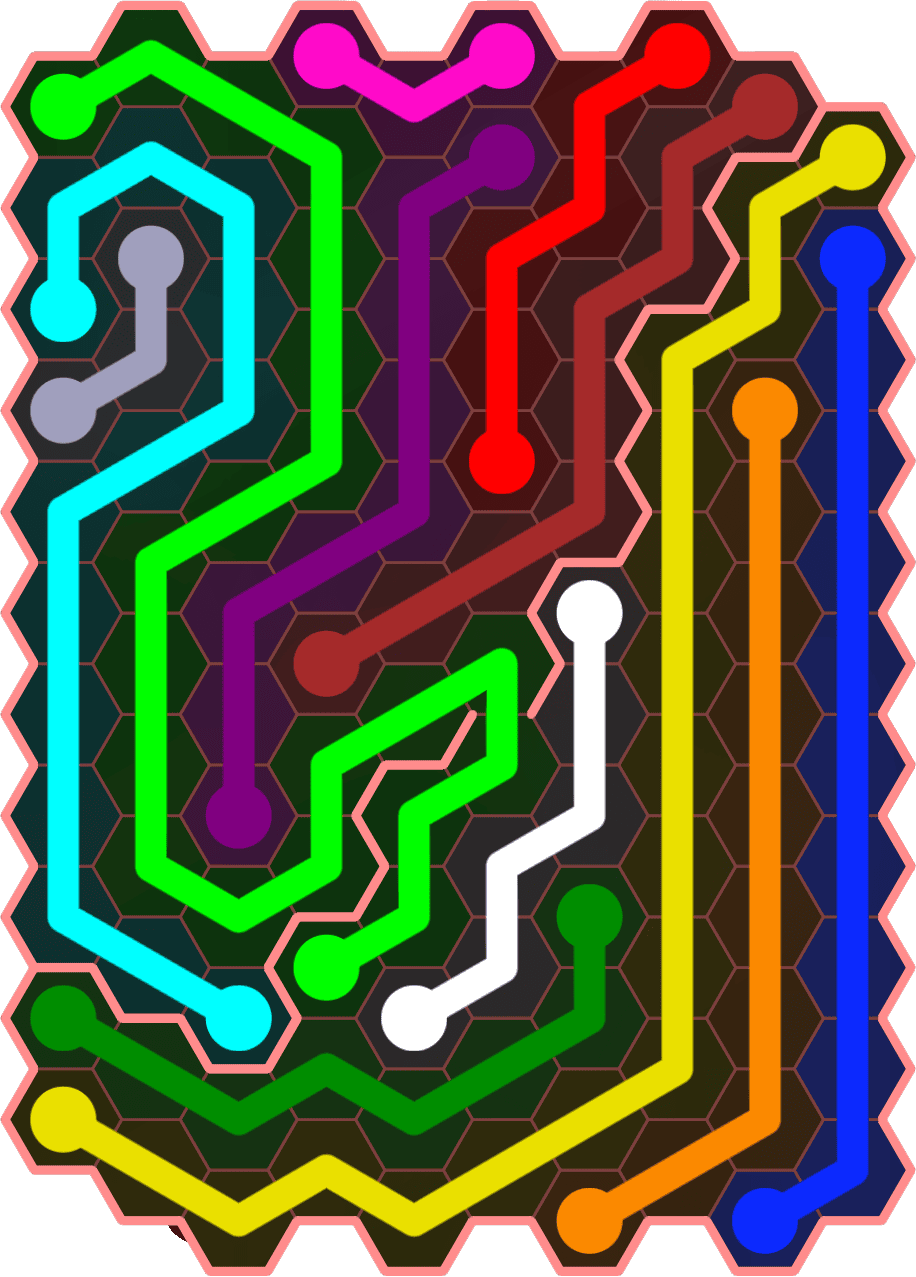 Flow Free 5435 Solution