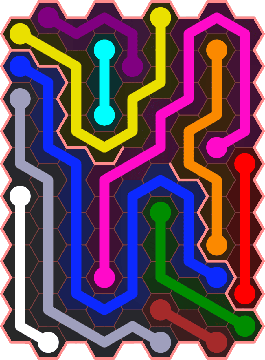 Flow Free 5404 Solution