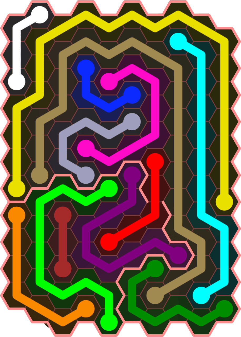 Flow Free 5441 Solution