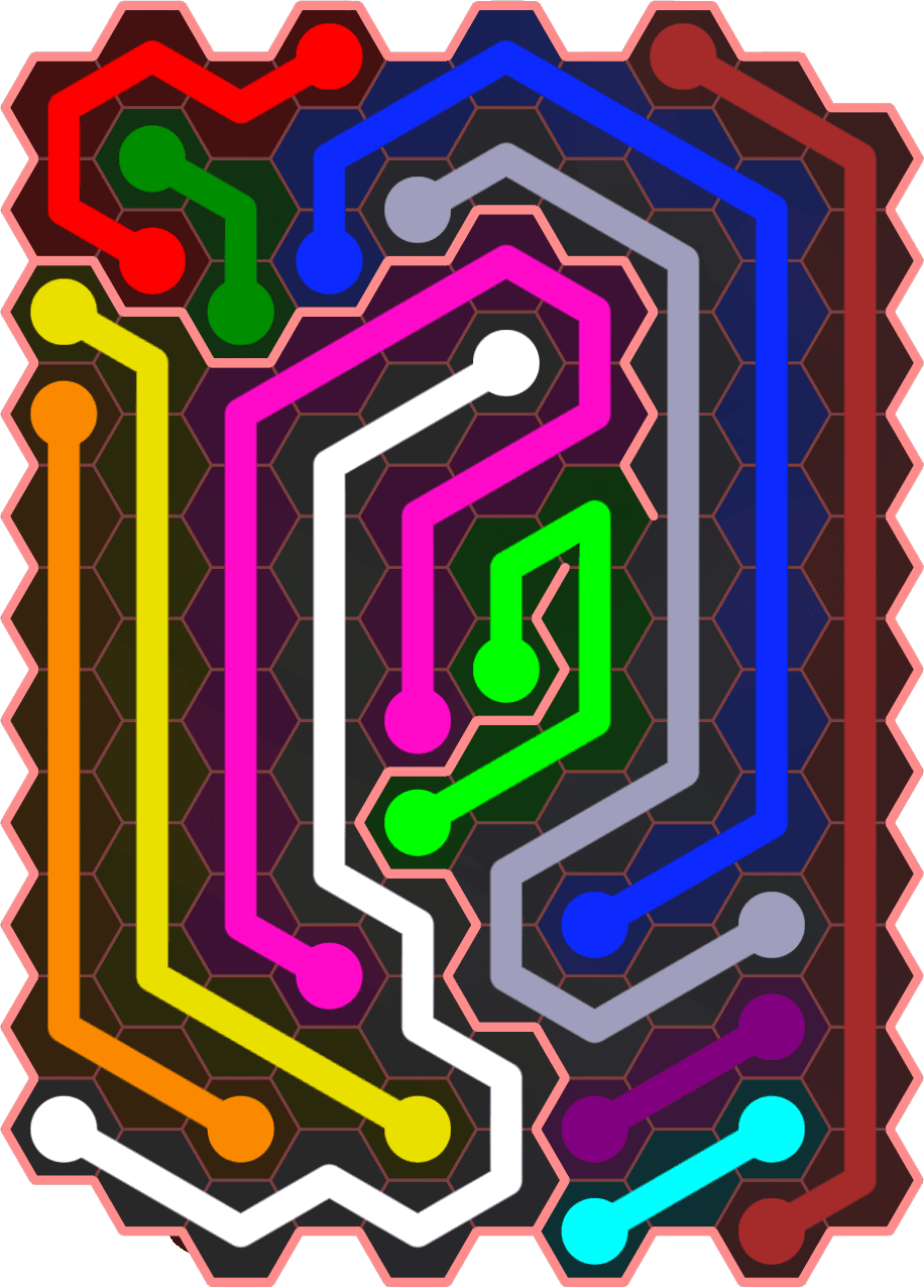 Flow Free 5442 Solution