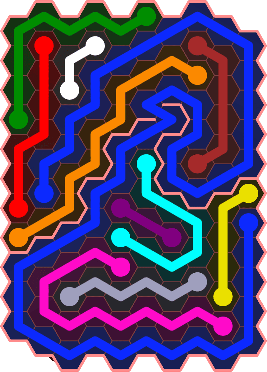 Flow Free 5443 Solution