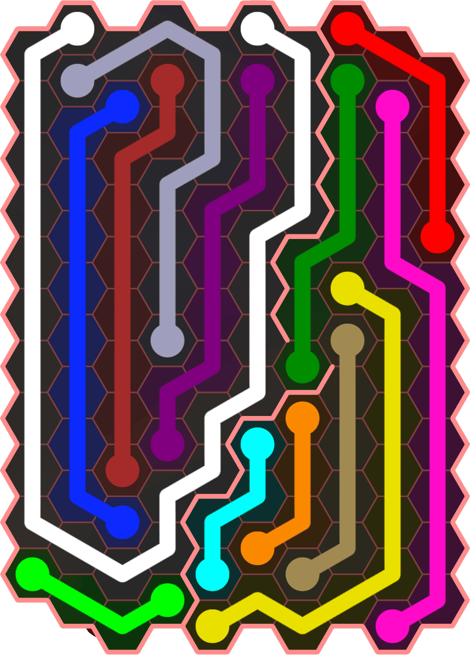 Flow Free 5447 Solution