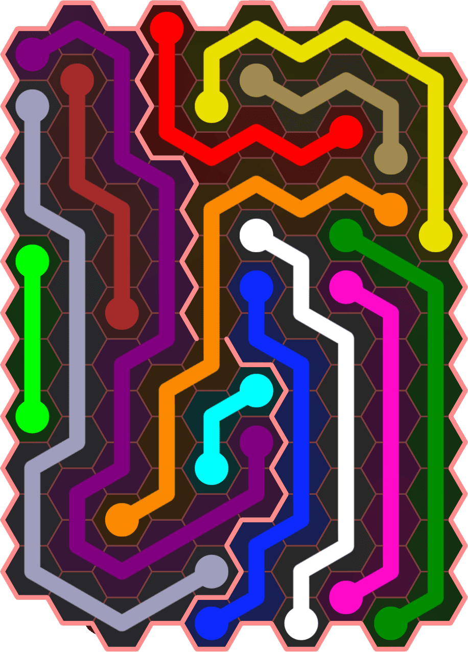 Flow Free 5448 Solution