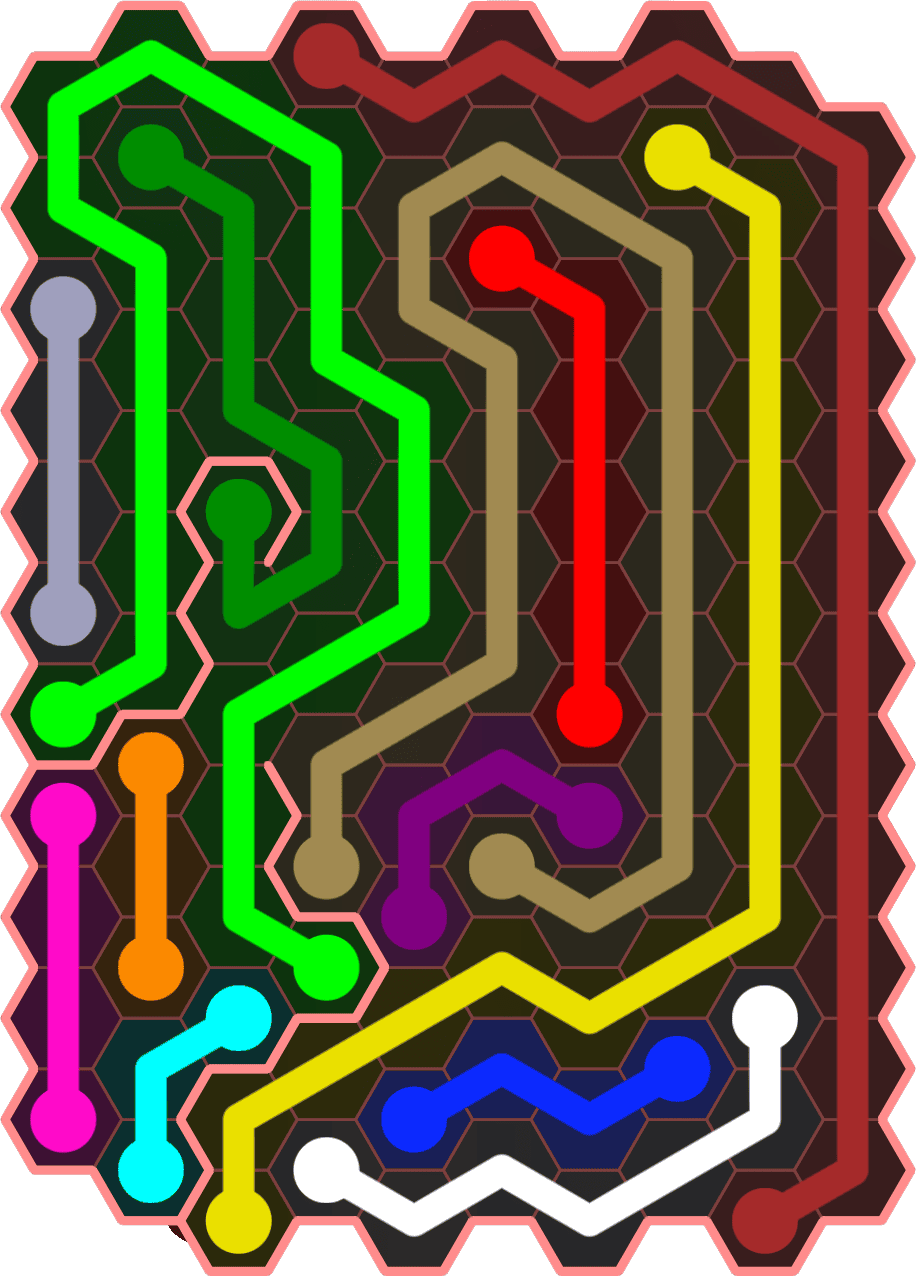 Flow Free 5449 Solution