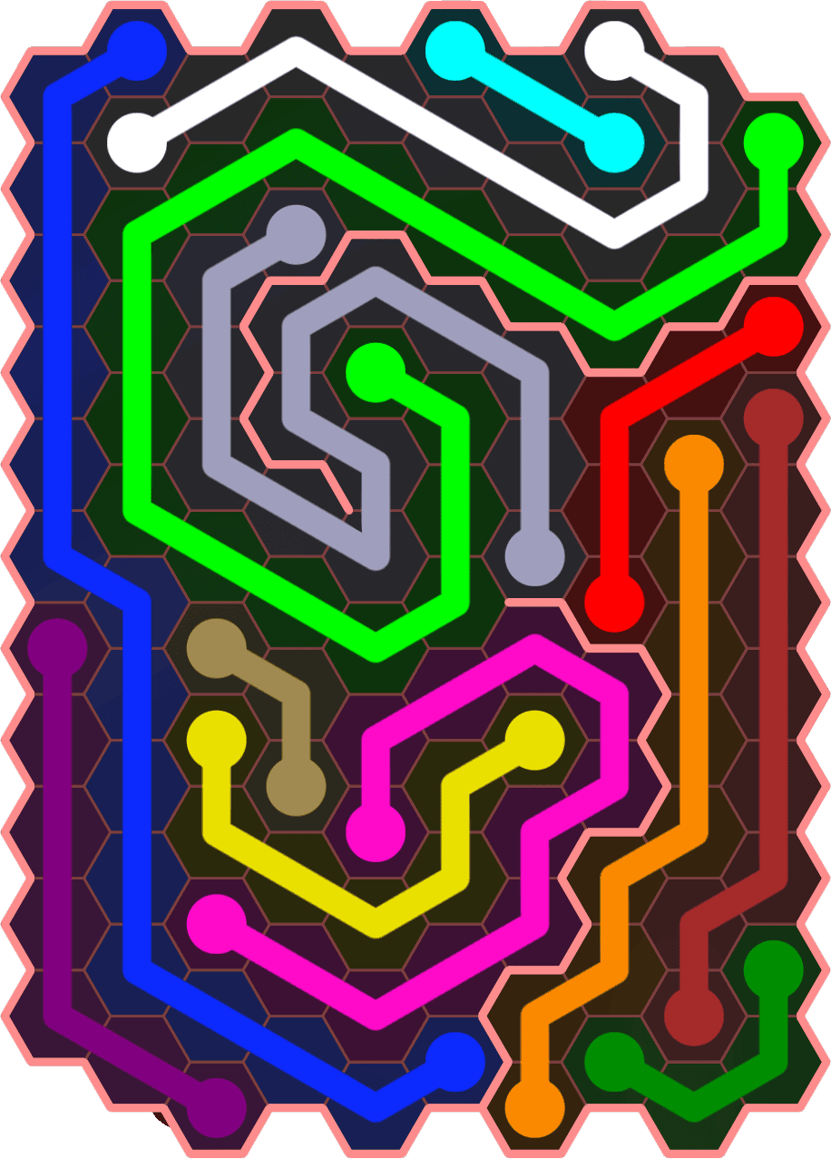 Flow Free 5453 Solution