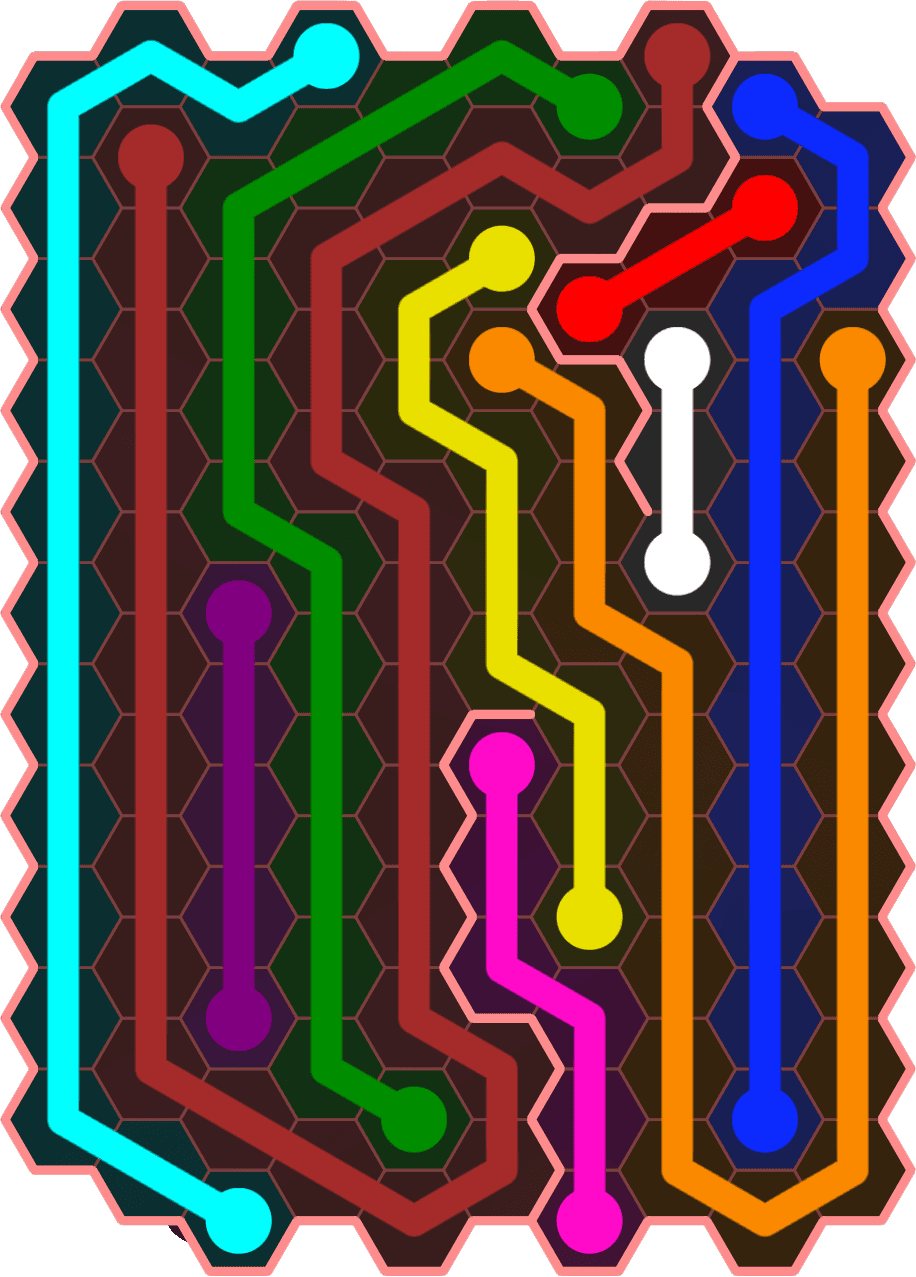 Flow Free 5454 Solution