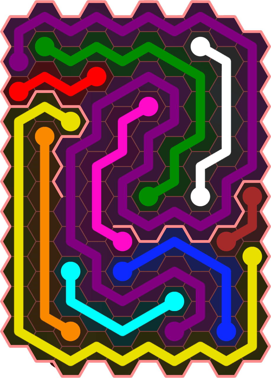 Flow Free 5455 Solution