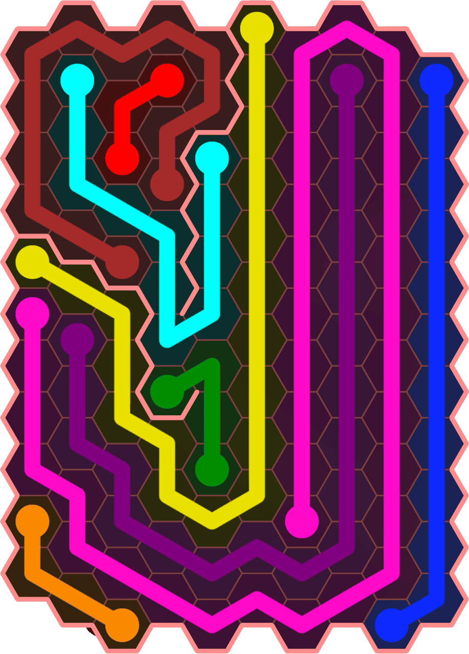 Flow Free 5457 Solution