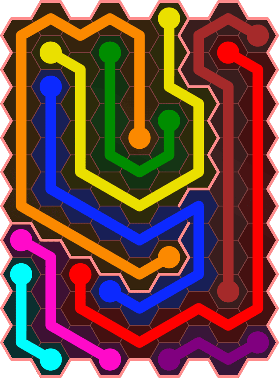 Flow Free 5406 Solution