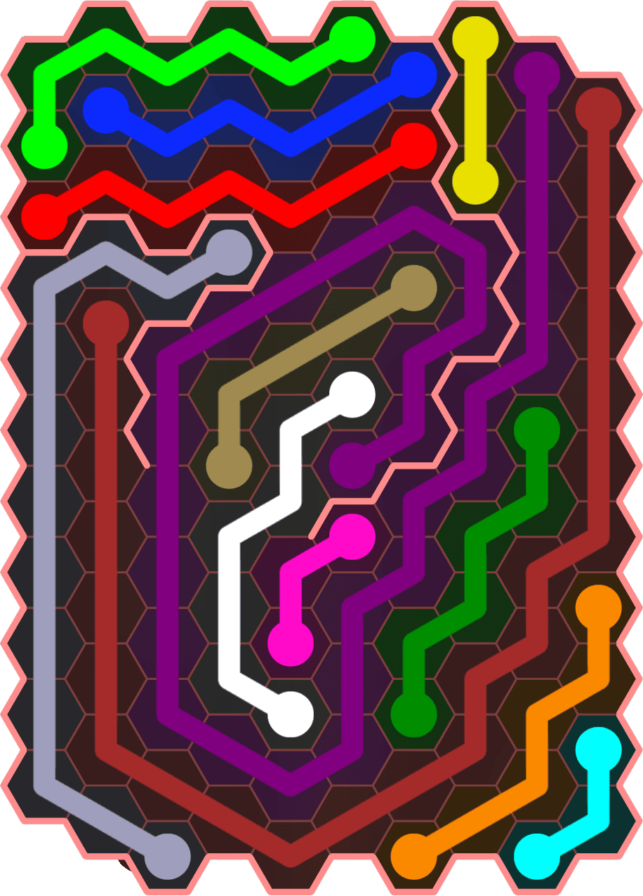 Flow Free 5460 Solution