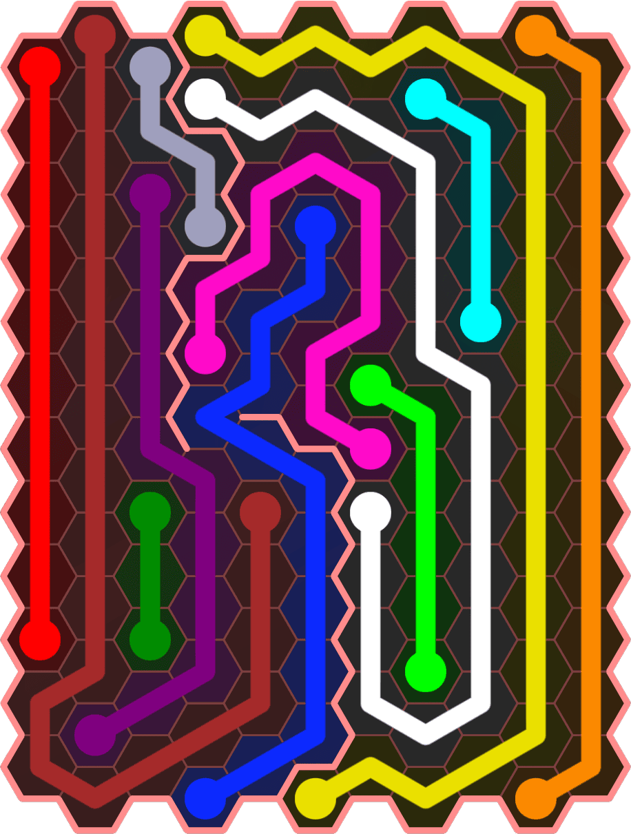 Flow Free 5461 Solution