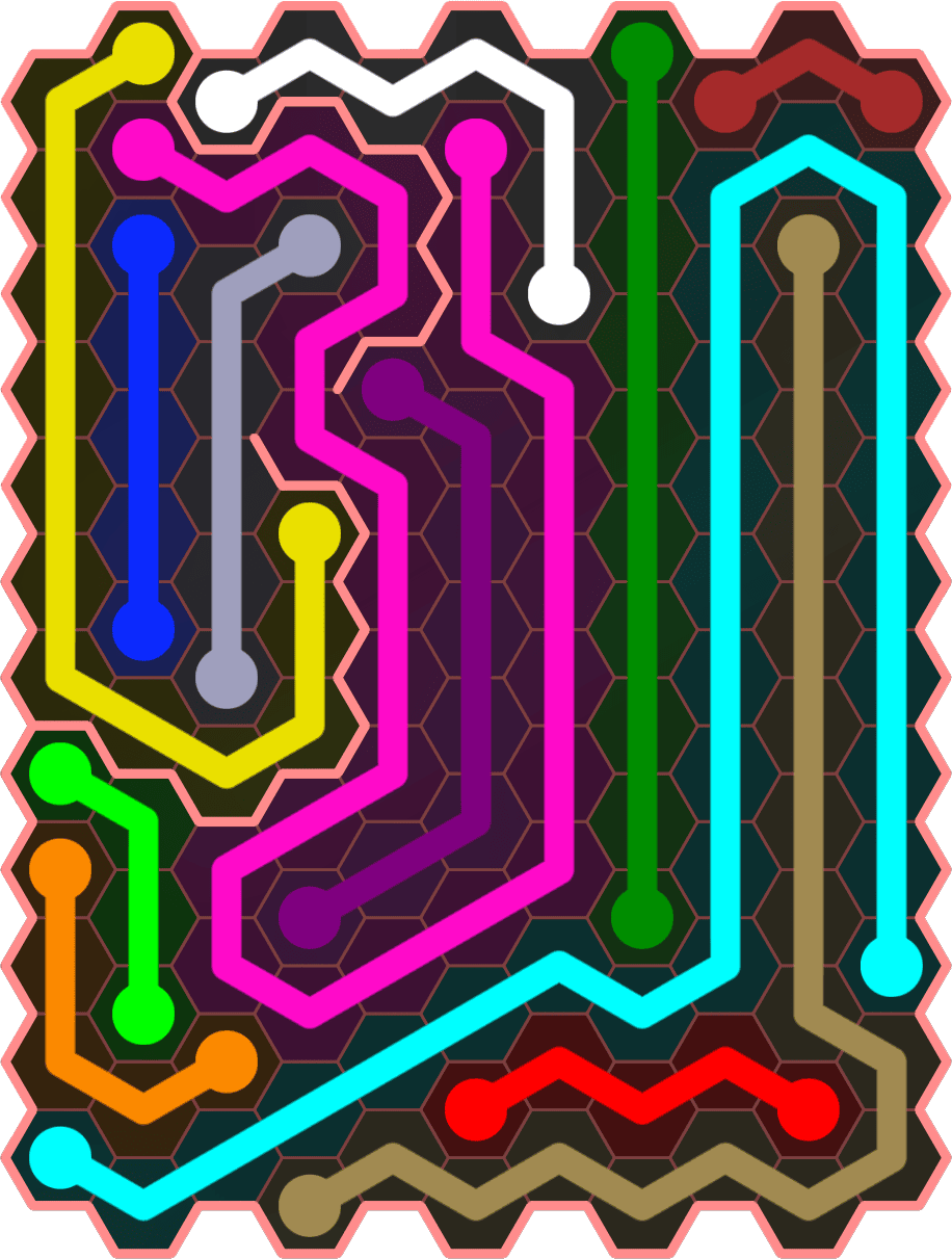 Flow Free 5465 Solution